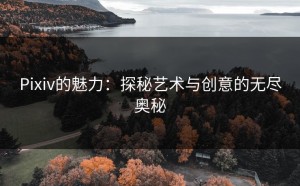 Pixiv的魅力：探秘艺术与创意的无尽奥秘